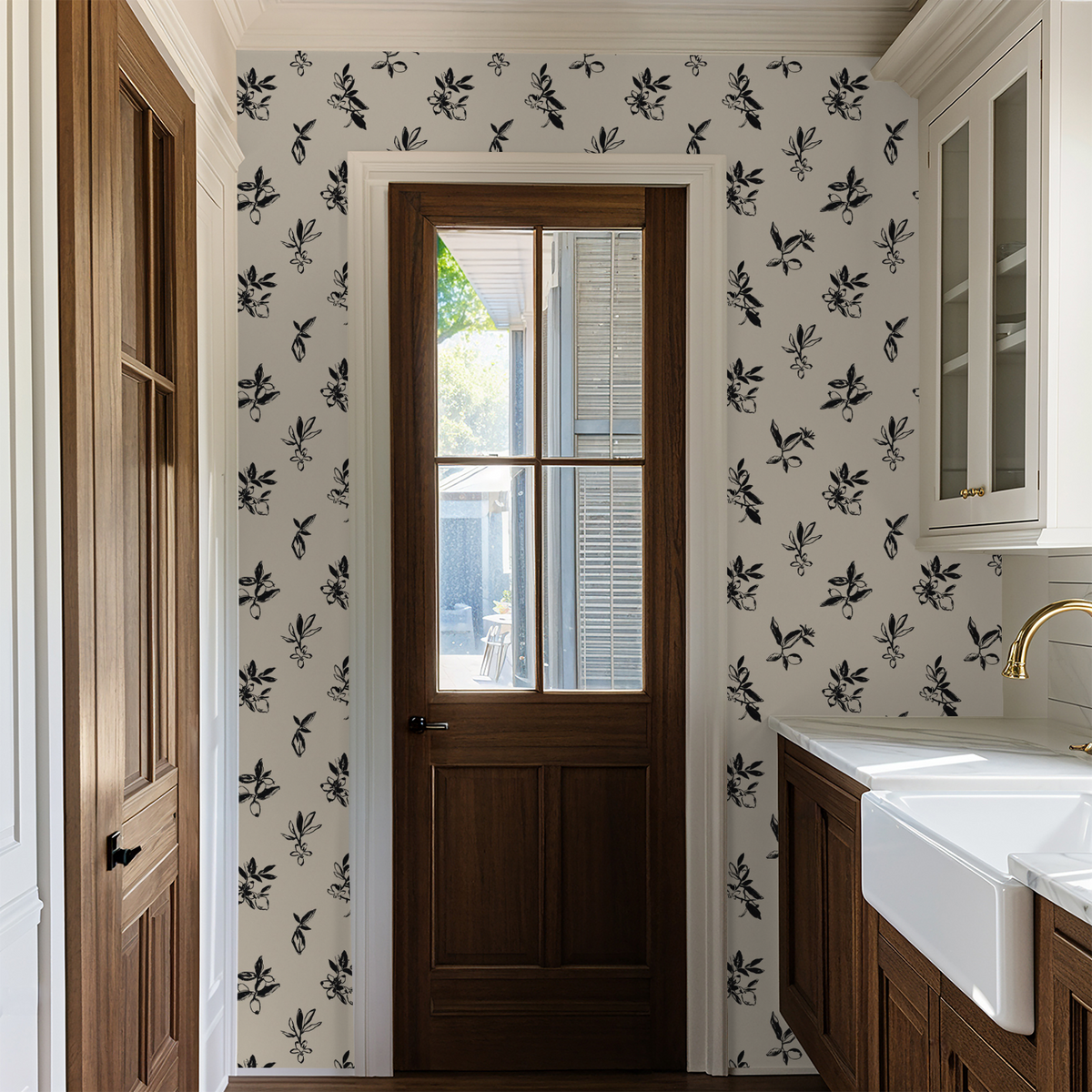 Meredith Wallpaper WALL BLUSH