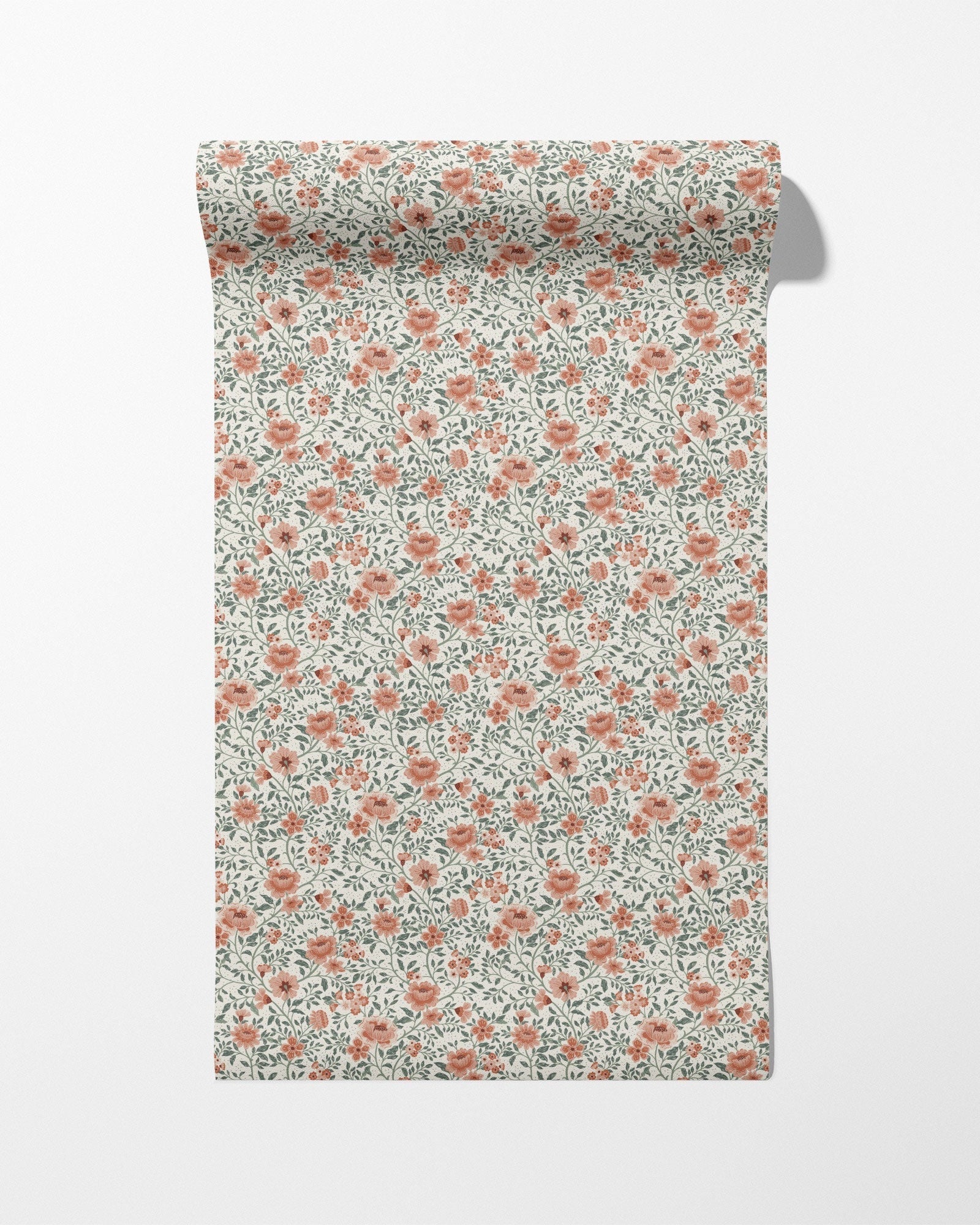 Annabelle Wallpaper in Clay Garden