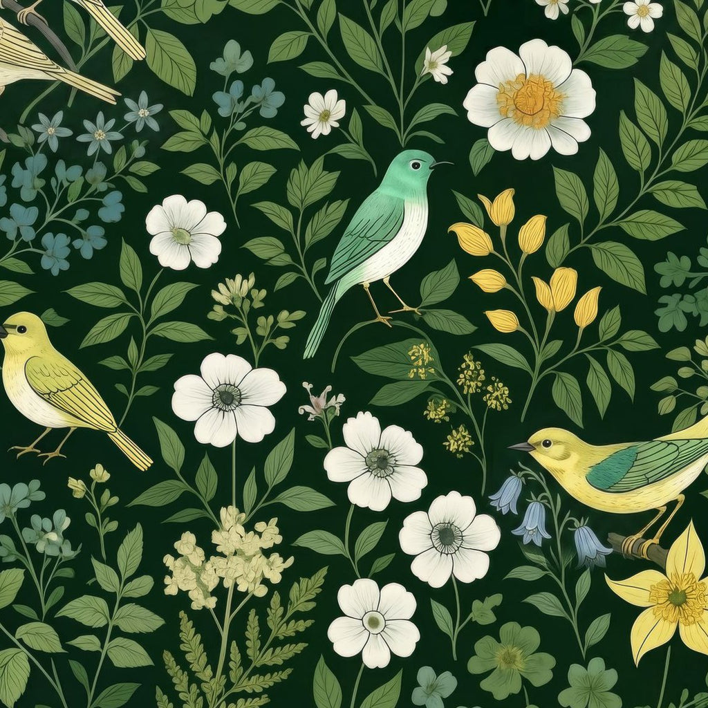 Aviary Wallpaper WALL BLUSH