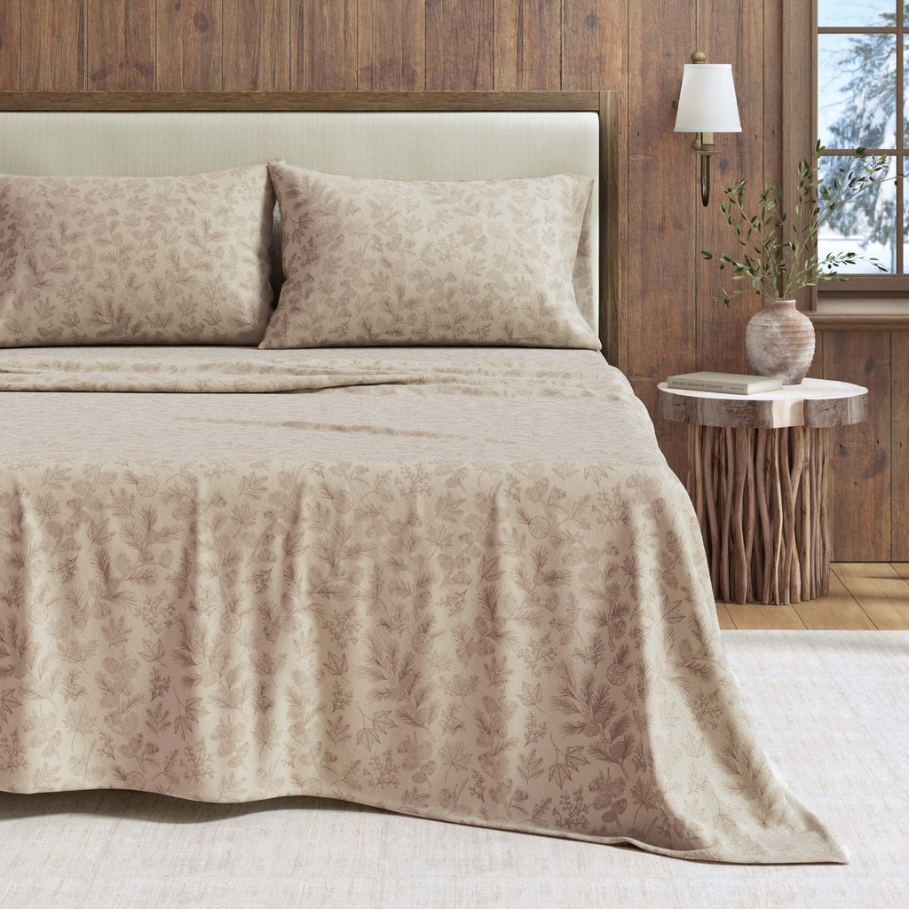 Turkish Cotton Flannel Sheet Set - Elevated Lodge Collection Great Bay Home