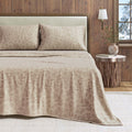 Turkish Cotton Flannel Sheet Set - Elevated Lodge Collection Great Bay Home