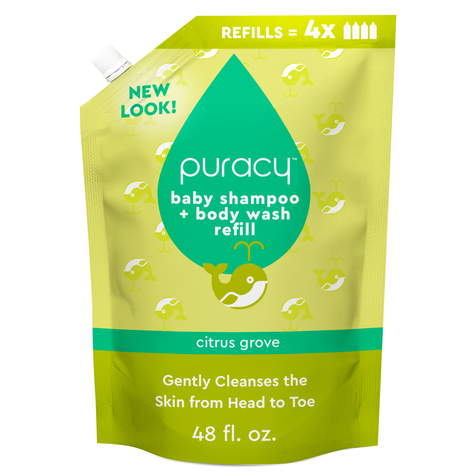 Baby Shampoo & Body Wash (Tear-Free) Puracy
