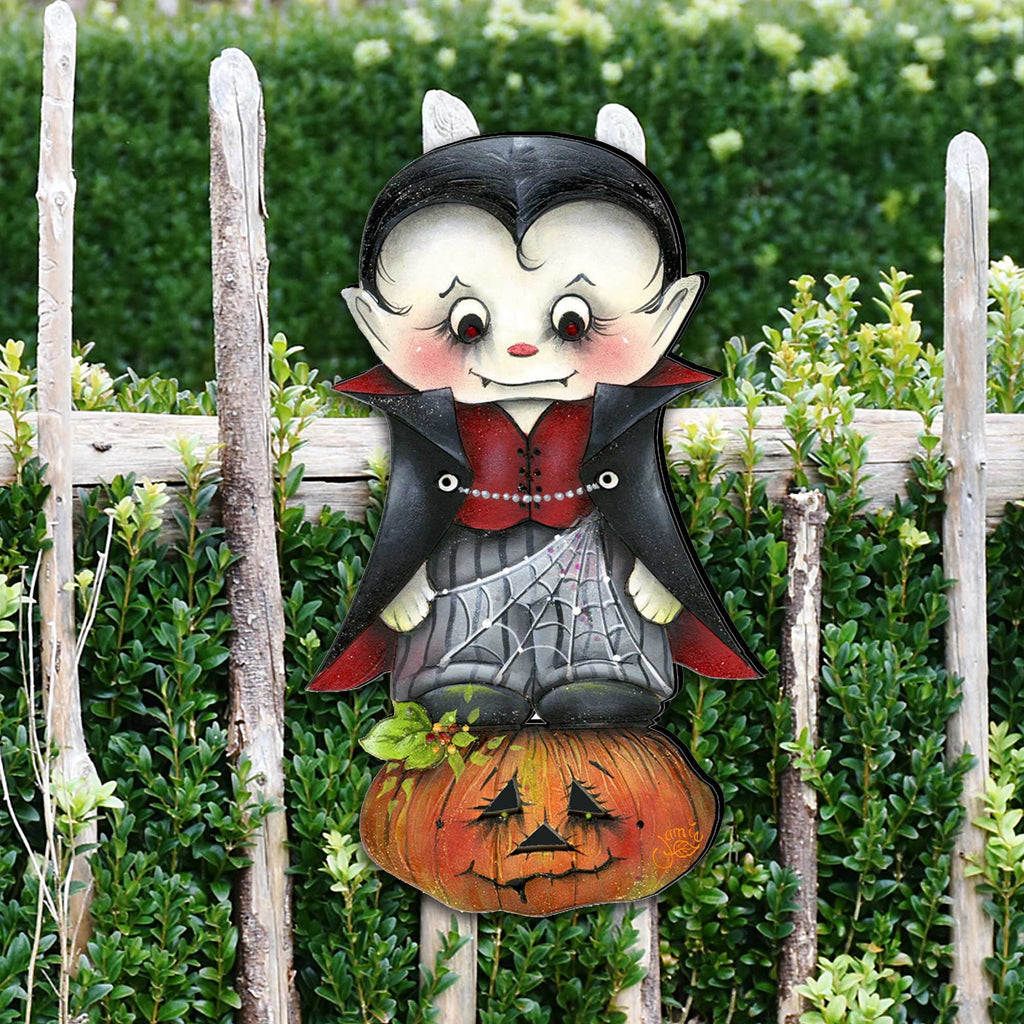 Dracula Halloween Door Decor by Jamie Mills-Price - Thanksgiving Halloween Decor - 8457401H G.DeBrekht
