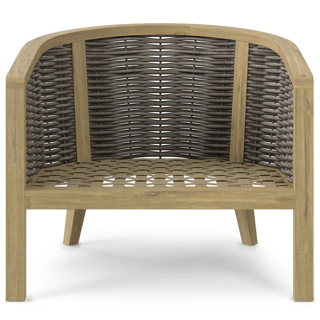 Parkside - Outdoor Conversation Chair (Set of 2) - Natural Unique Piece Furniture