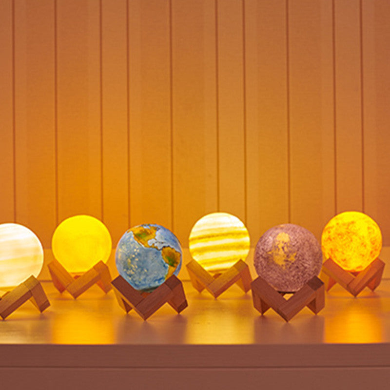 Creative Fashion Eight Planets Atmosphere Table Lamp FLIPSTYLEZLLC