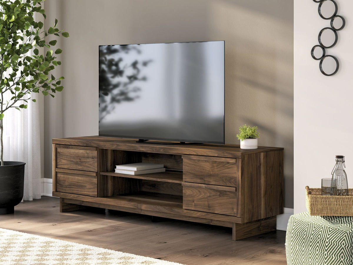 Zadilyn - TV Stand With Fireplace Option Unique Piece Furniture