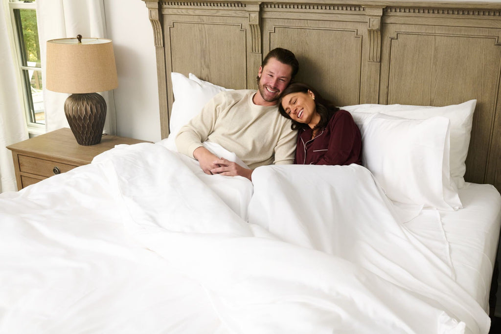 Silky Bamboo Bed Sheets Moon Pod