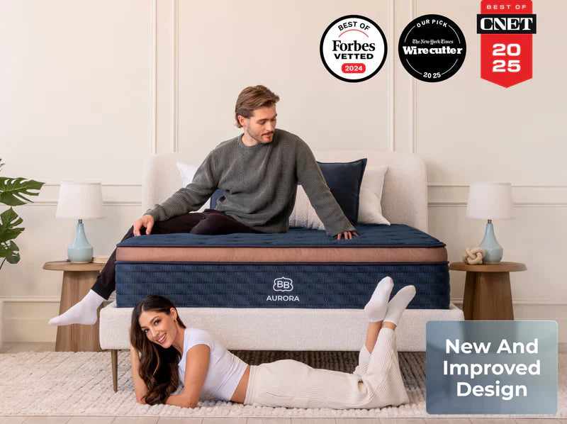 2026 New Brooklyn Bedding Aurora Luxe Cooling Cloud Pillow Top The Sleep Loft - Online Mattress Showroom