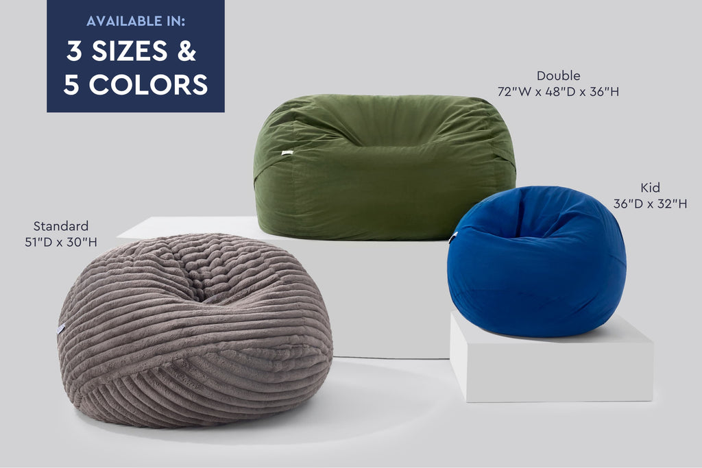 Classic Bean Bag Chair (Double) Galaxy Home