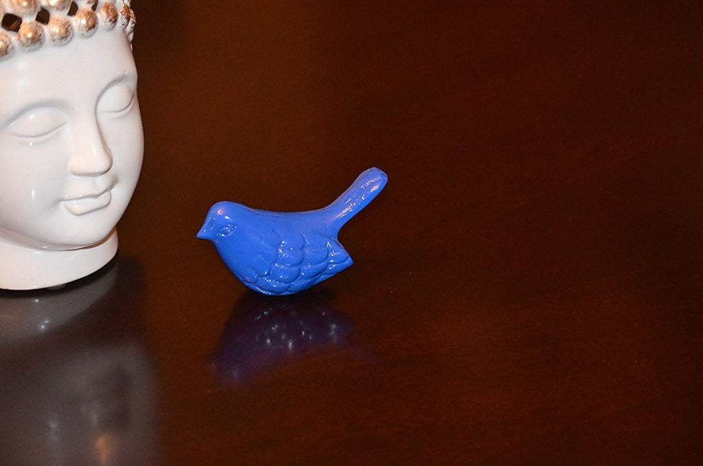 Vibhsa Bird Figurines Symbols of Health & Happiness (Blue) Vibhsa
