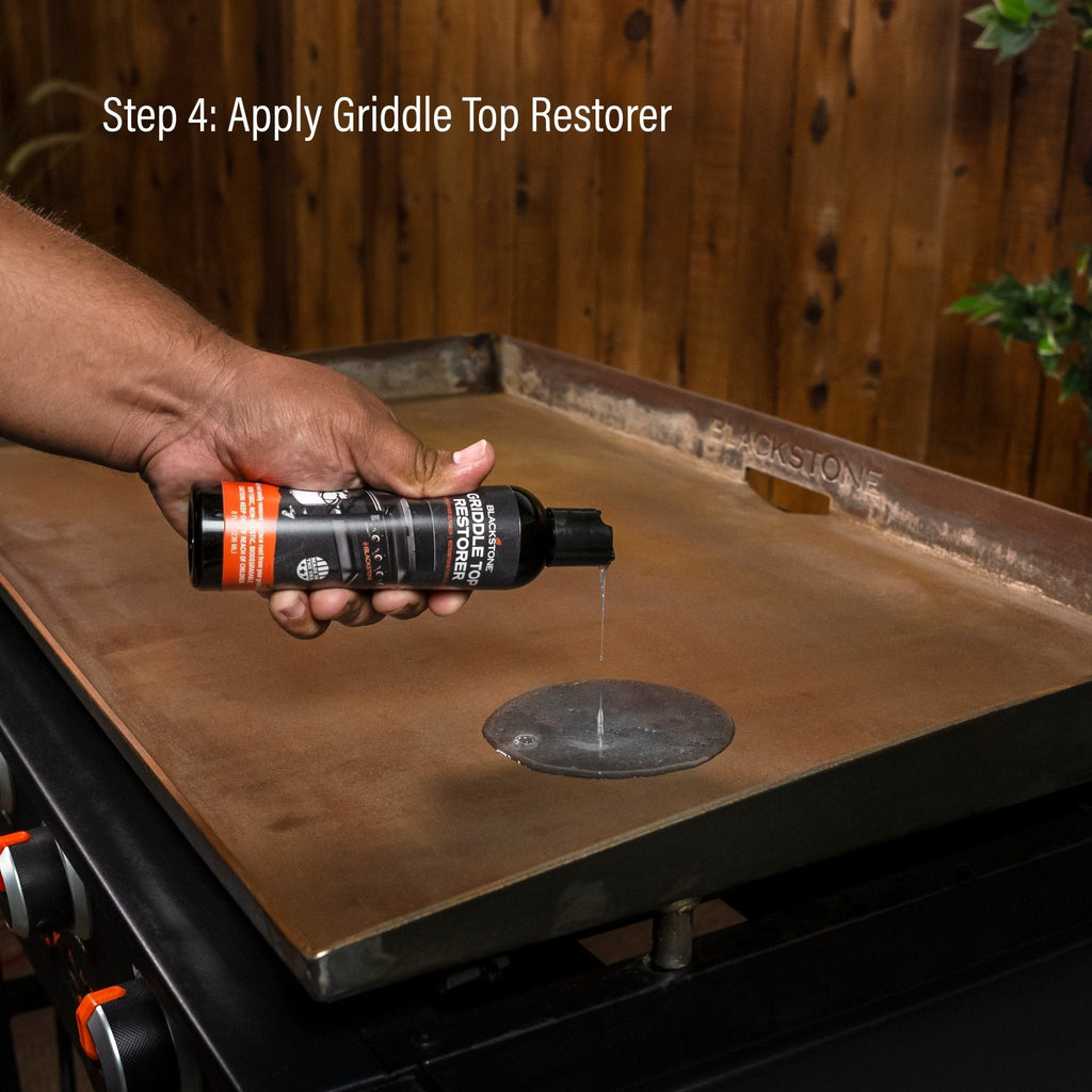 Blackstone 8 oz. Griddle Top Restoration Kit with Applicator Pads Blackstone Products (B2B)