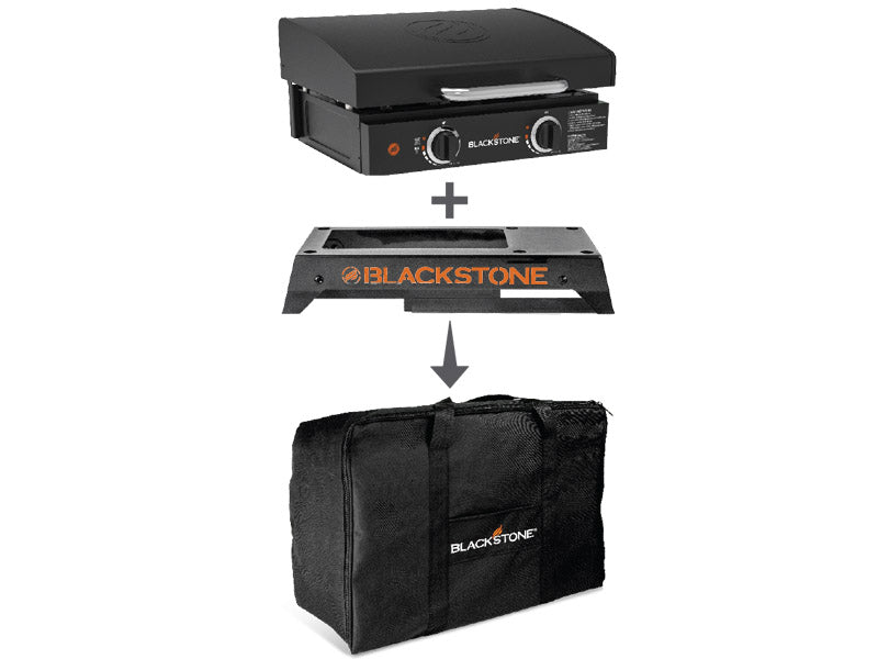 17"/22" Tabletop w/Hood and Stand Carry Bag Blackstone Products (B2B)