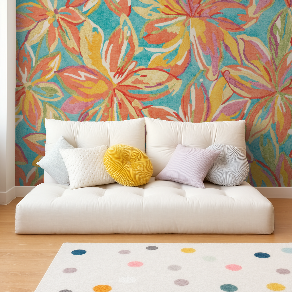 Bloomora Wallpaper WALL BLUSH
