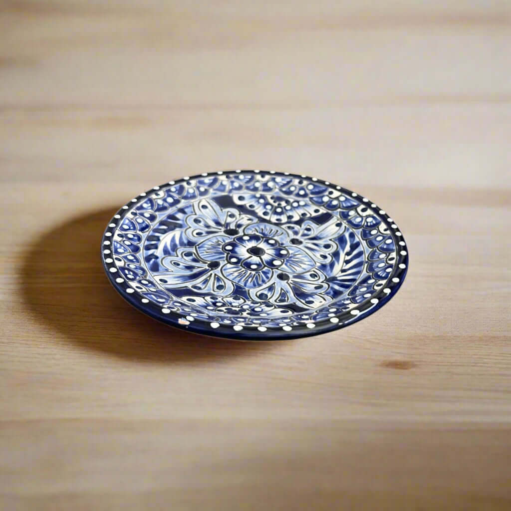 Blue & White Talavera Dinnerware Set | 12-Piece Set The Talavera Hub