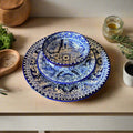 Blue & White Talavera Dinnerware Set | 12-Piece Set for 4 The Talavera Hub