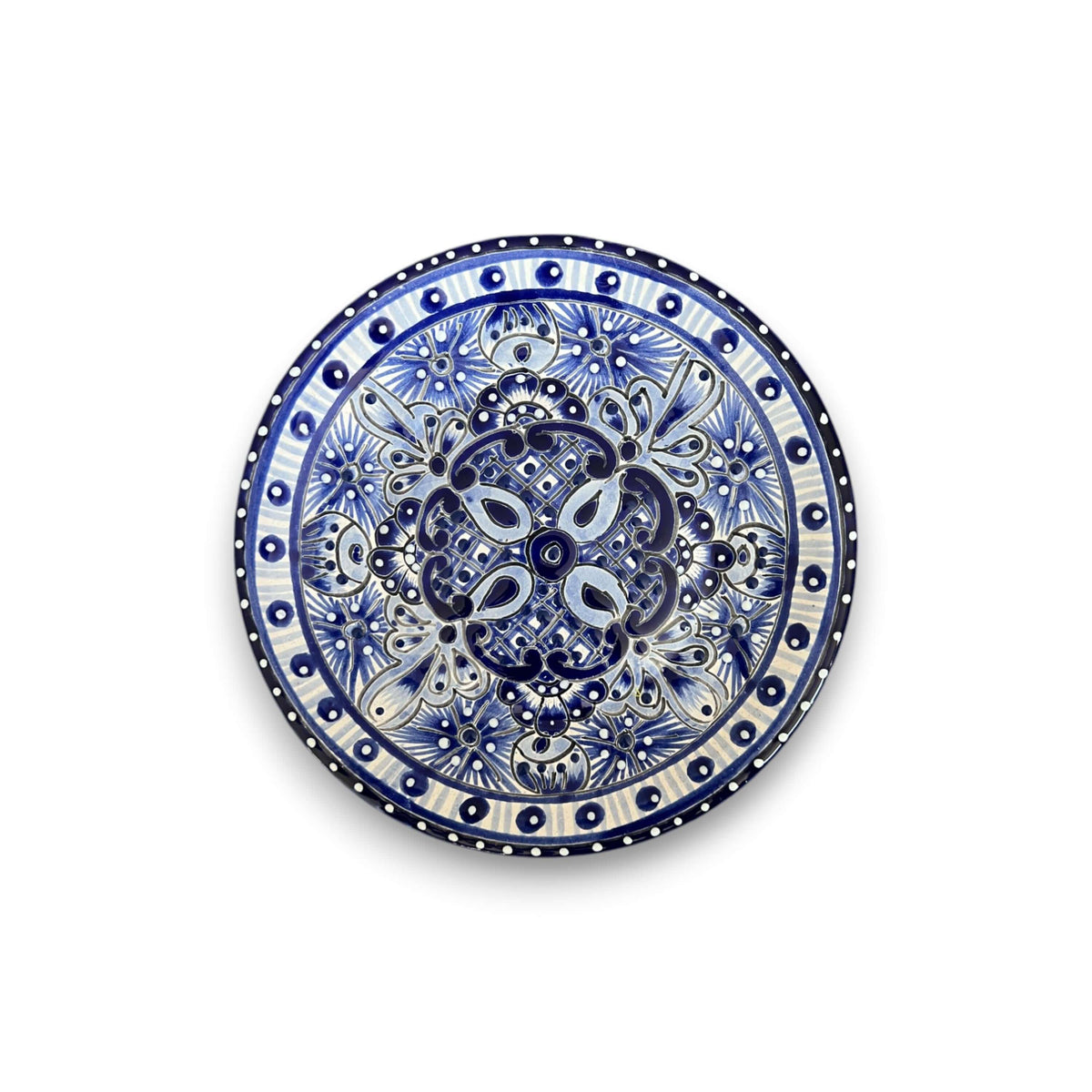 Blue & White Talavera Dinnerware Set | 12-Piece Set The Talavera Hub