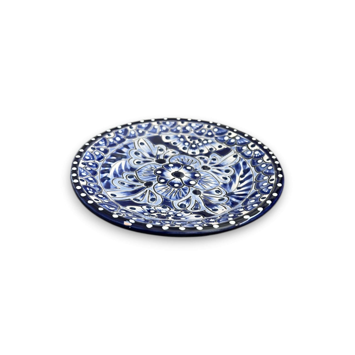 30-Piece Talavera Dinnerware Set | Blue & White Tableware for 6 The Talavera Hub
