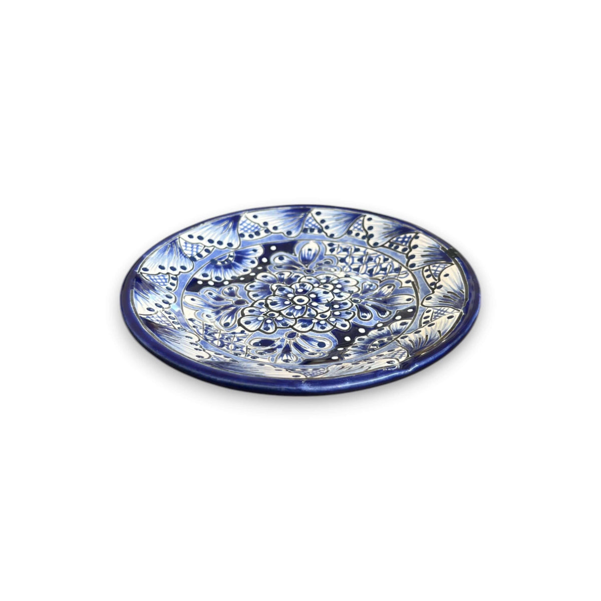 Blue & White Talavera Dinnerware Set | 12-Piece Set The Talavera Hub