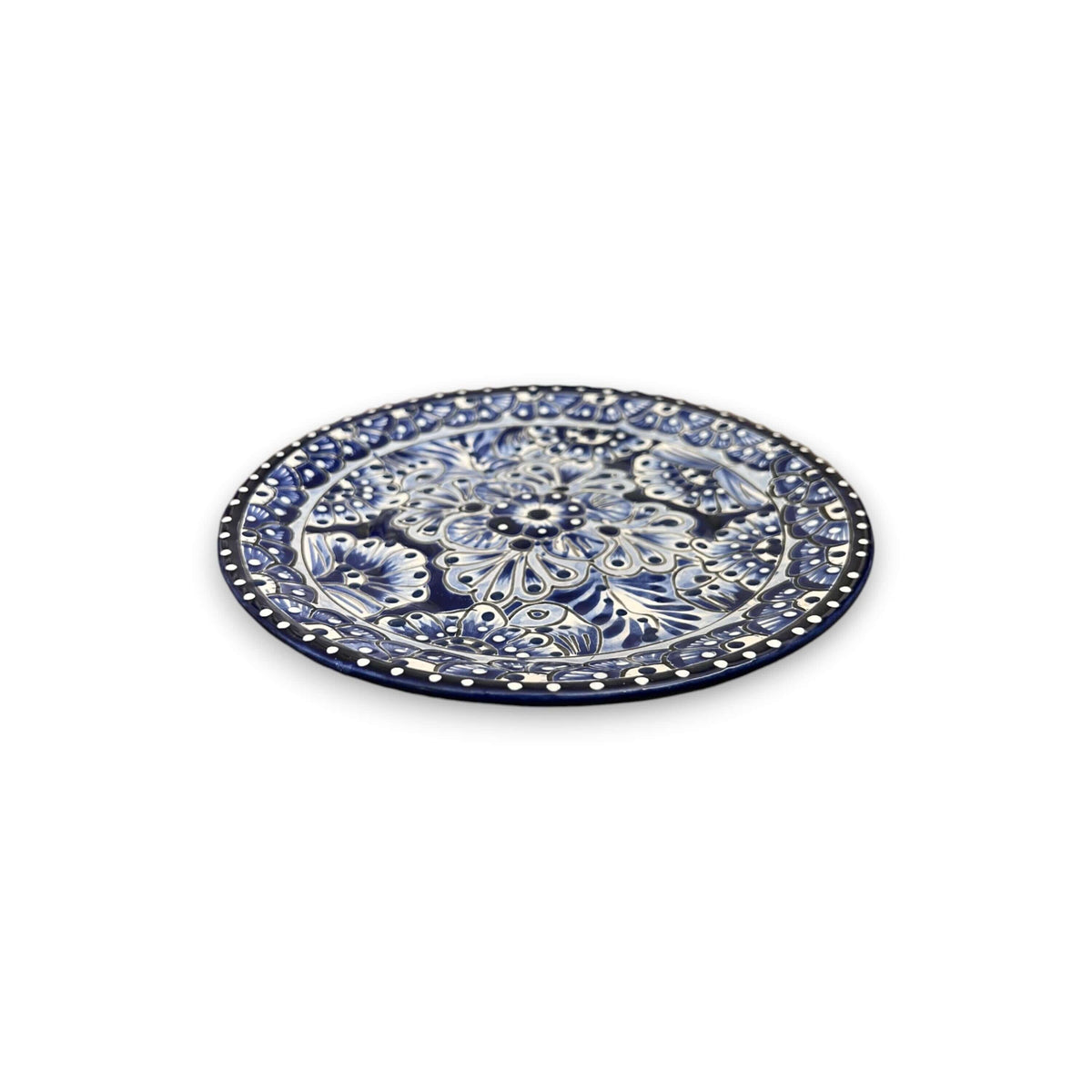 Blue & White Talavera Dinnerware Set | 12-Piece Set The Talavera Hub