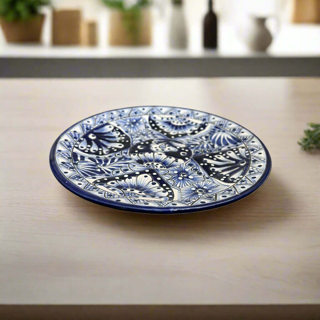 Blue & White Talavera Dinnerware Set | 12-Piece Set for 4 The Talavera Hub