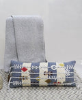 Decorative Embroidery Throw Pillow 12" X 30" Vibhsa