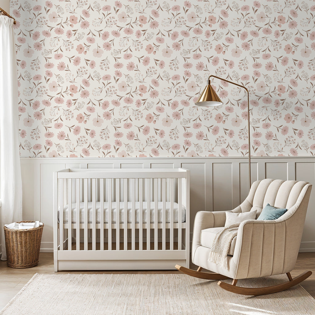 Maren Wallpaper WALL BLUSH