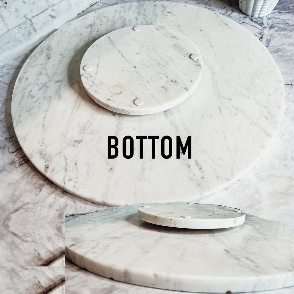 Marble & Gold Lazy Susan Gia Roma