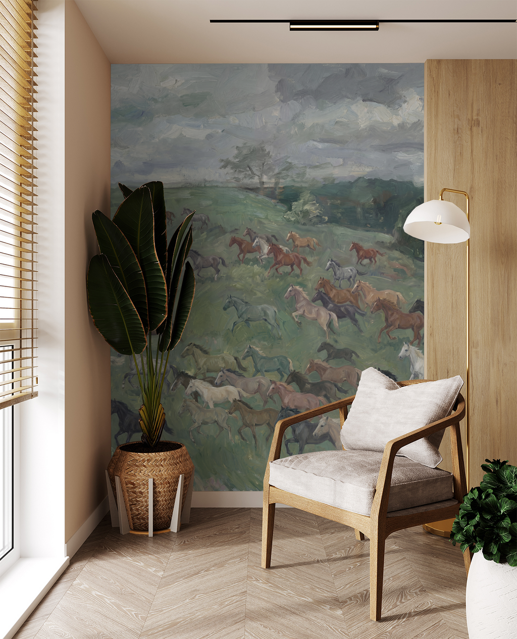 Bridlewood Wallpaper WALL BLUSH