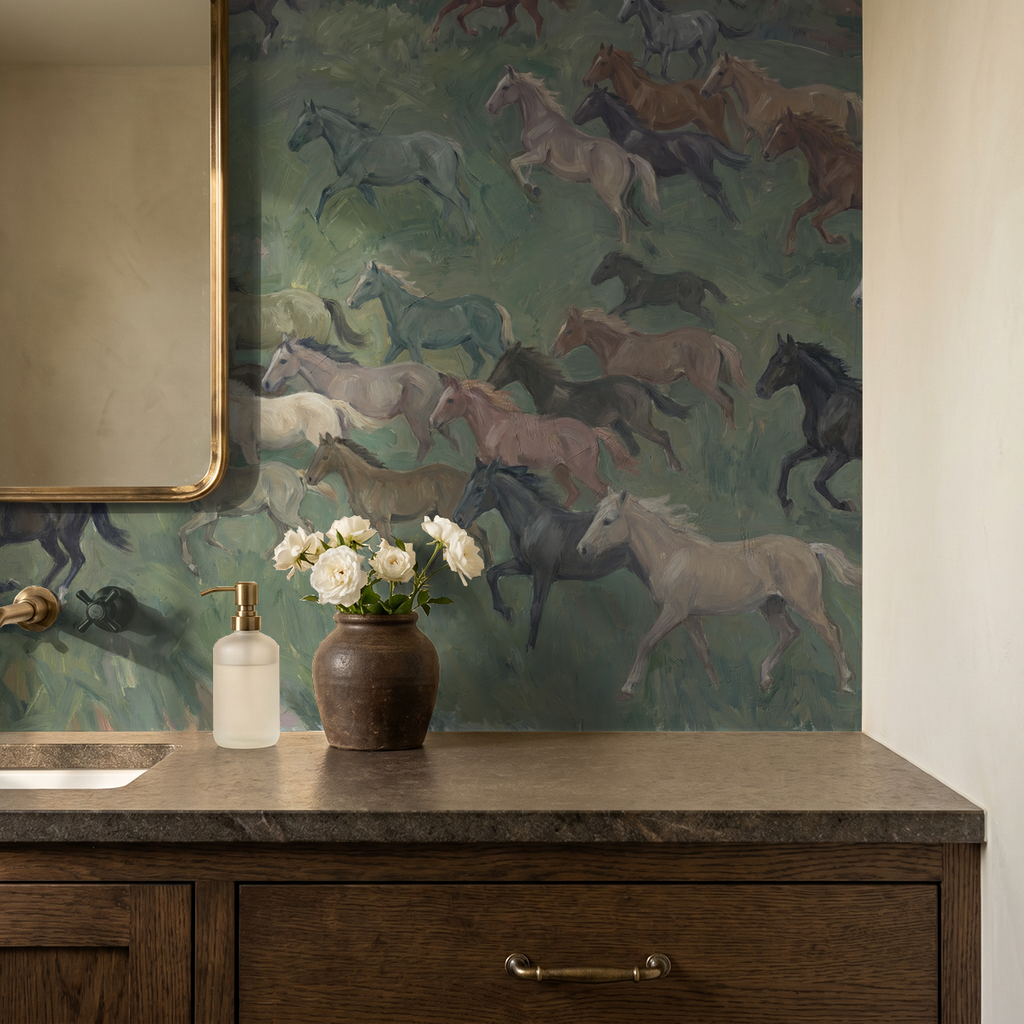 Bridlewood Wallpaper WALL BLUSH