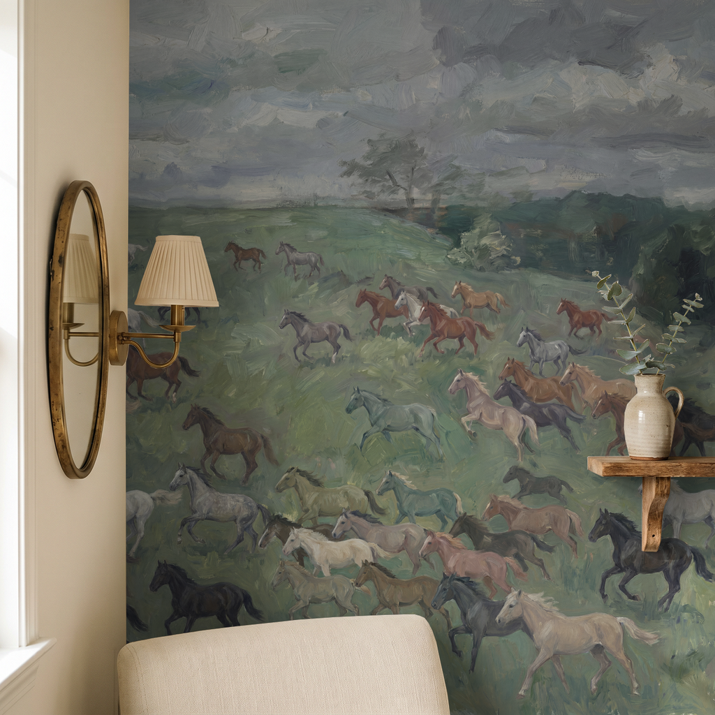 Bridlewood Wallpaper WALL BLUSH