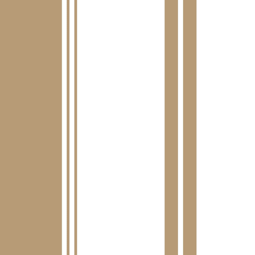 Fletcher Stripe (Brown) Wallpaper WALL BLUSH