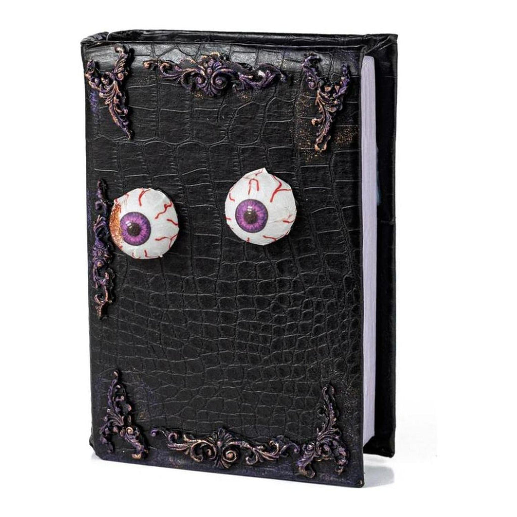8.25" Lighted Halloween Book Eyeball Michelle's aDOORable Creations