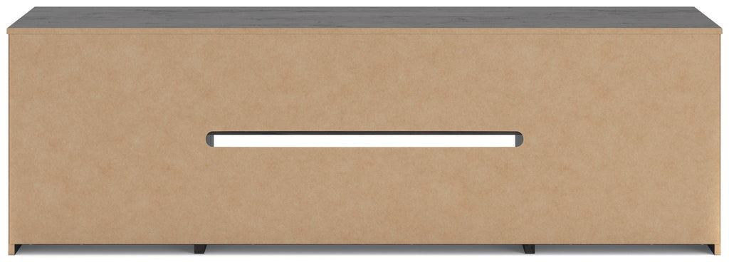 Cayboni - LG TV Stand With Fireplace Option Unique Piece Furniture