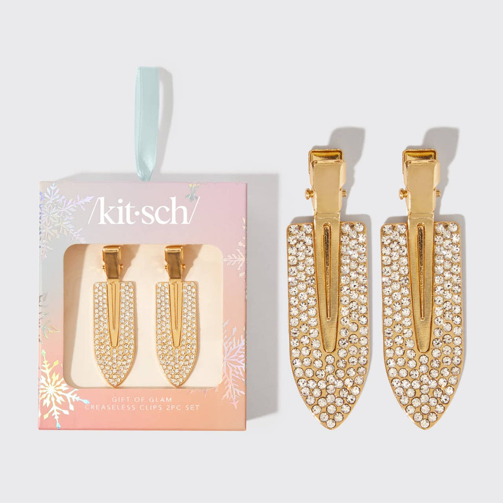 Glam Creaseless Clips - 2pc Set Shop Fête
