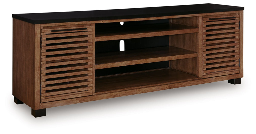 Kallari - TV Stand With Fireplace Option Unique Piece Furniture