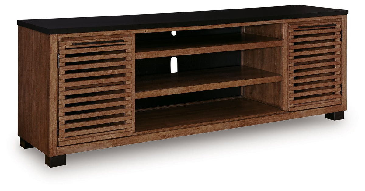 Kallari - TV Stand With Fireplace Option Unique Piece Furniture