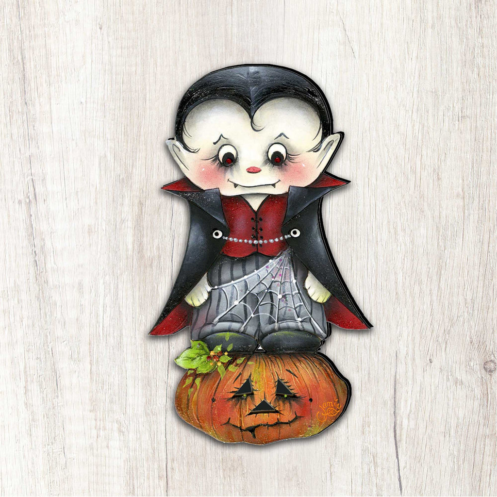 Dracula Halloween Door Decor by Jamie Mills-Price - Thanksgiving Halloween Decor - 8457401H G.DeBrekht