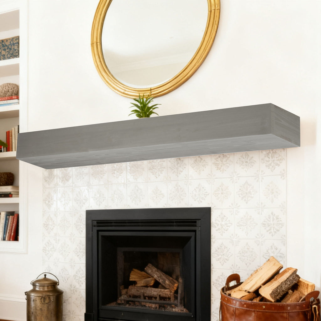 Fireplace Mantel Floating Shelf For Home Decor Unique Piece Furniture