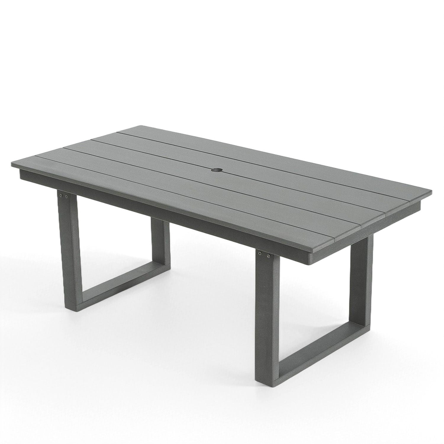 5 Piece Outdoor Dining Set, Table With Umbrella Hole And 4 Armrest Chairs Unique Piece Furniture