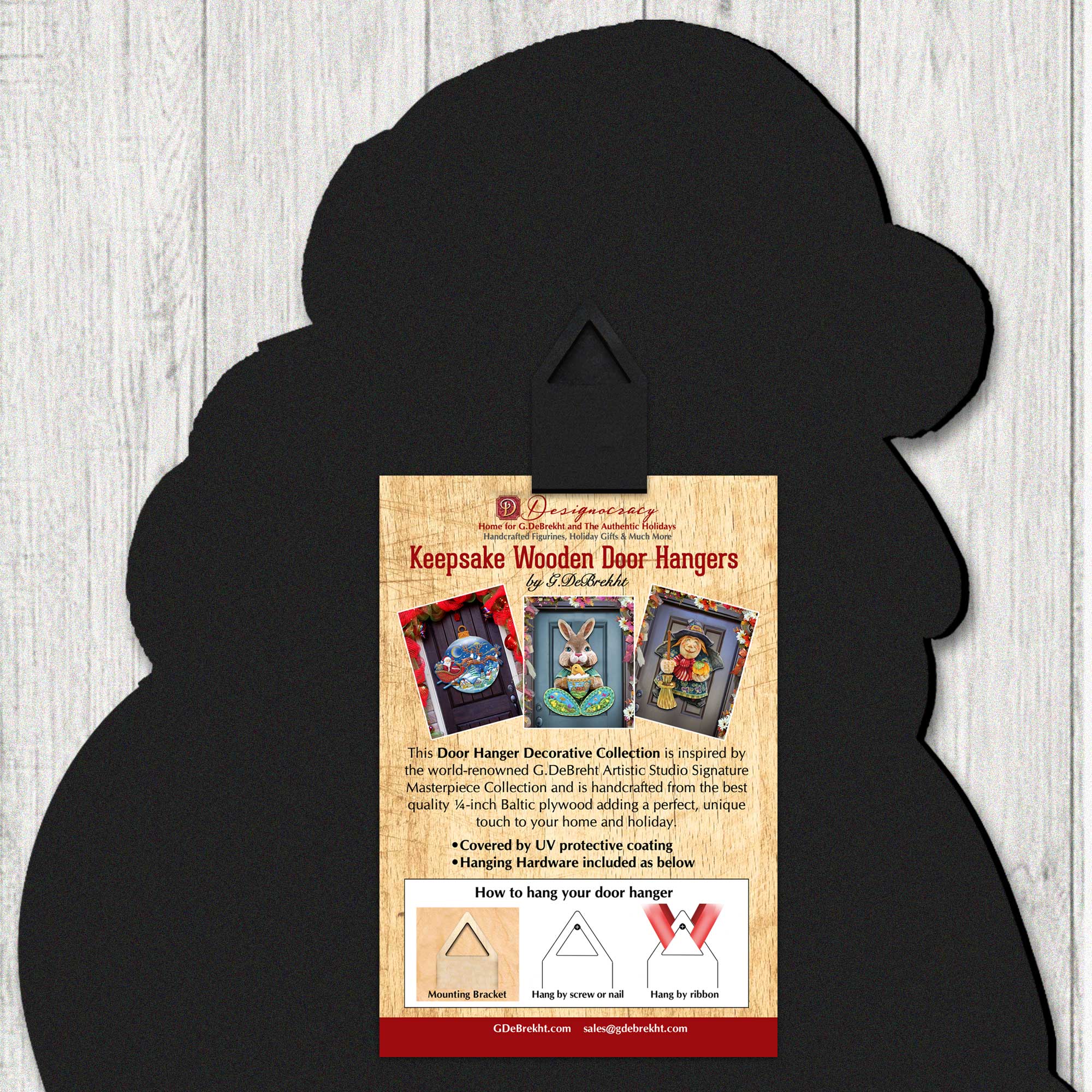 All Hallows Eve Holiday Door Décor by D. Gelsinger - Halloween Décor - 8461091H-0821 G.DeBrekht