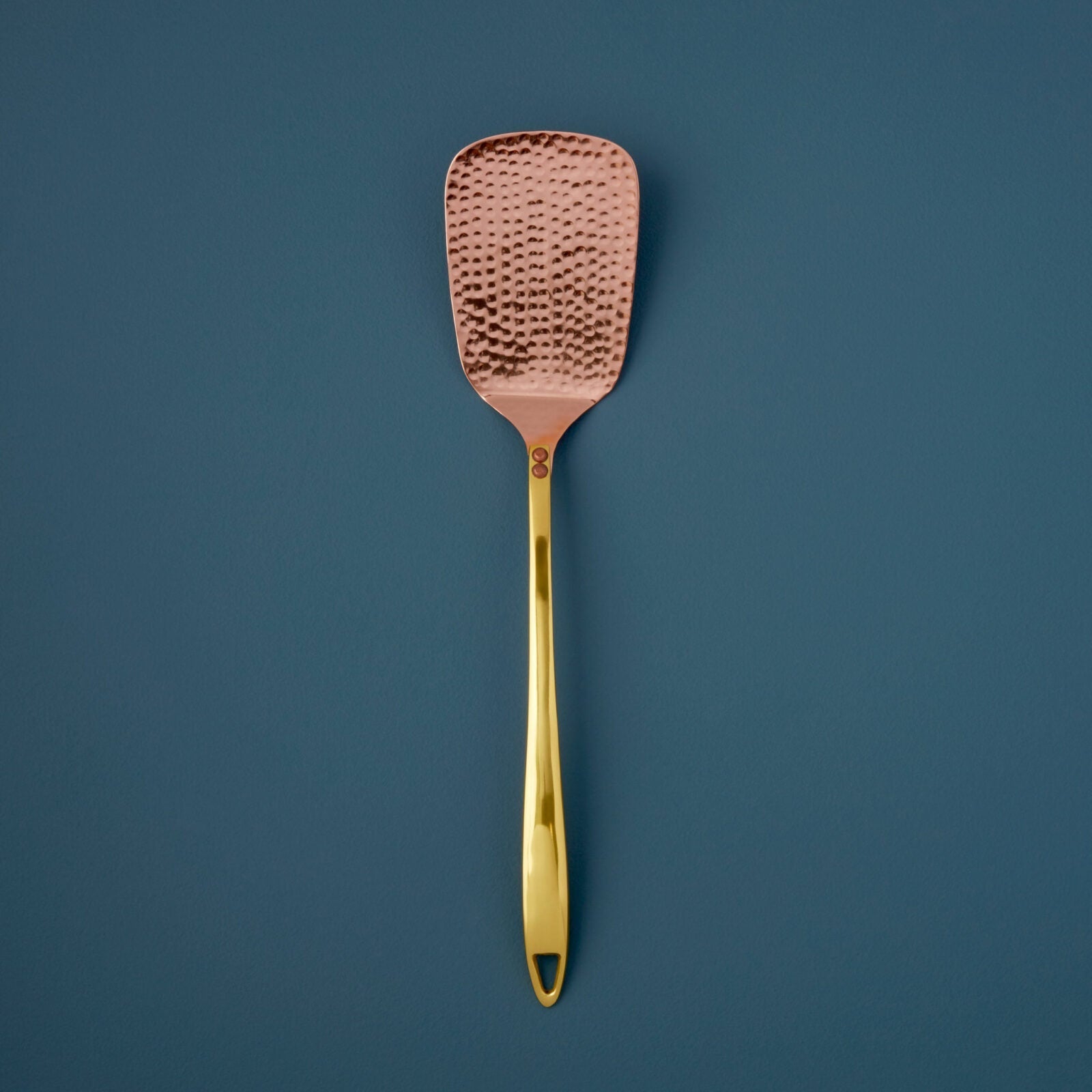 Hand Hammered Copper Spatula Tea + Linen