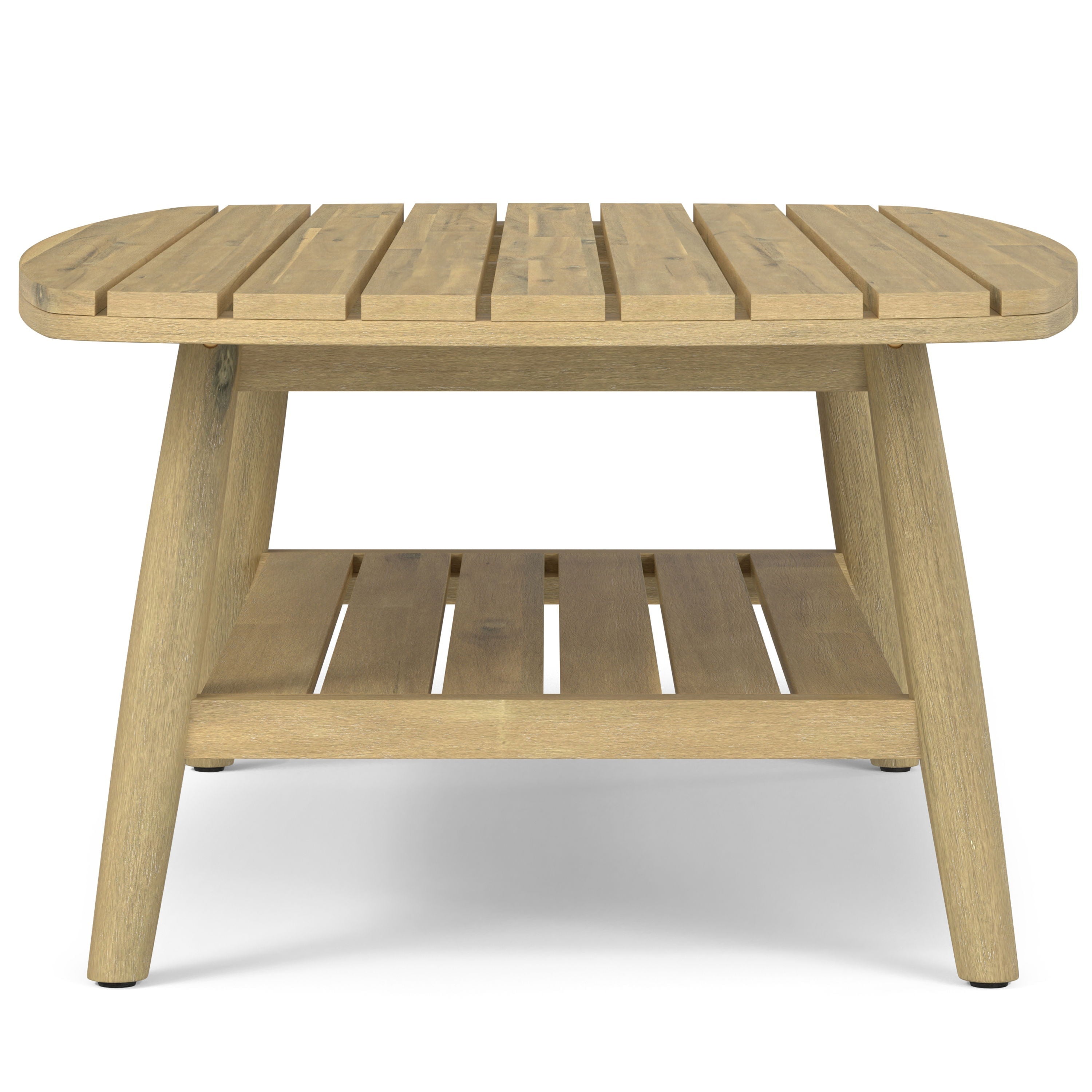 Bayshore - Outdoor Coffee Table - Light Teak Unique Piece Furniture
