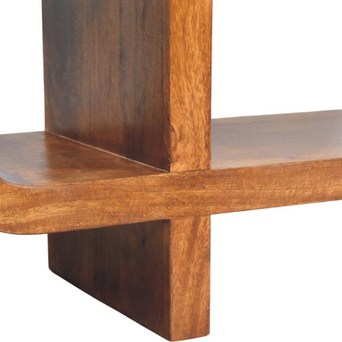 Orion - Curved Media Unit - Brown Unique Piece Furniture