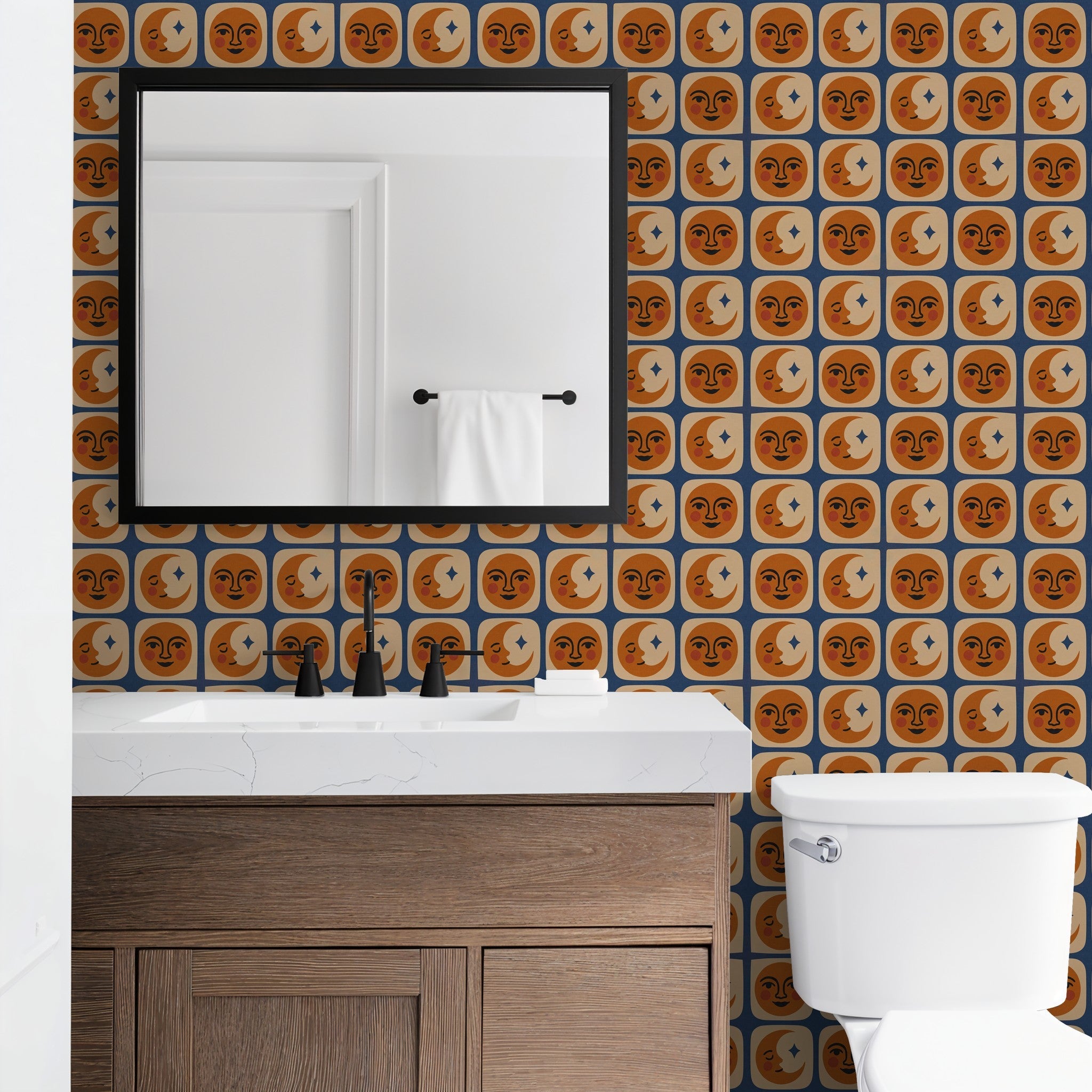 Soluna Wallpaper WALL BLUSH