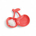 Cherry Shaped Red Ceramic Dish Rust & Cinder