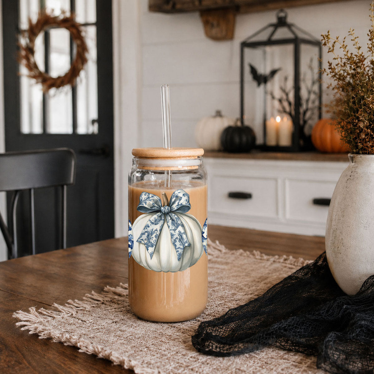 Chinoiserie Pumpkin 20oz Gia Roma