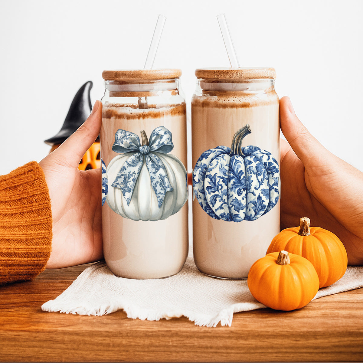 Chinoiserie Pumpkin 20oz Gia Roma