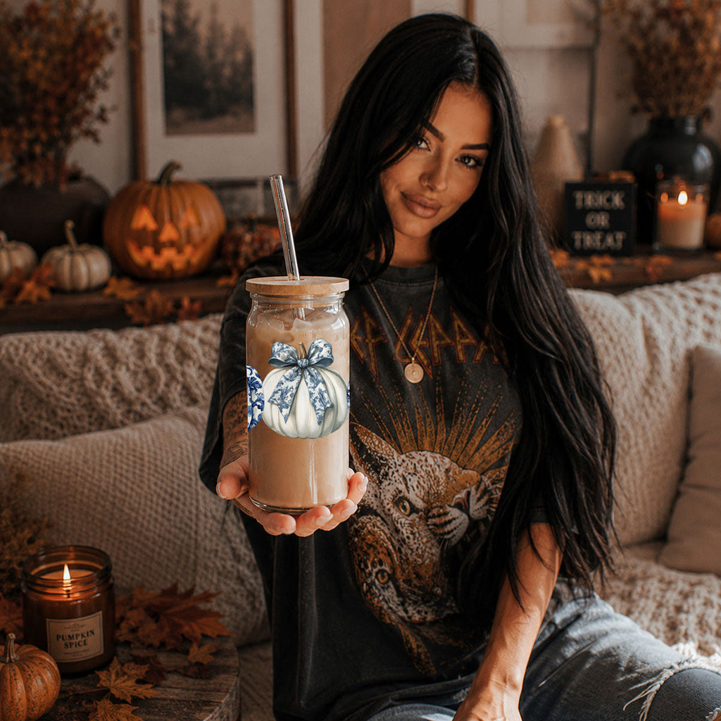 Chinoiserie Pumpkin 20oz Gia Roma