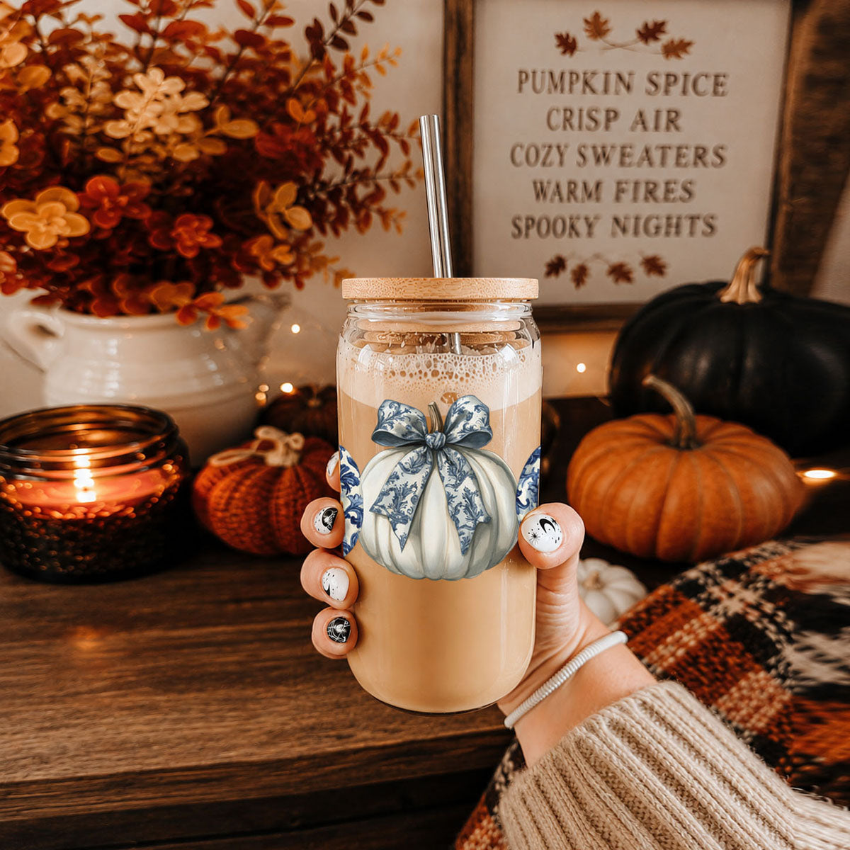 Chinoiserie Pumpkin 20oz Gia Roma