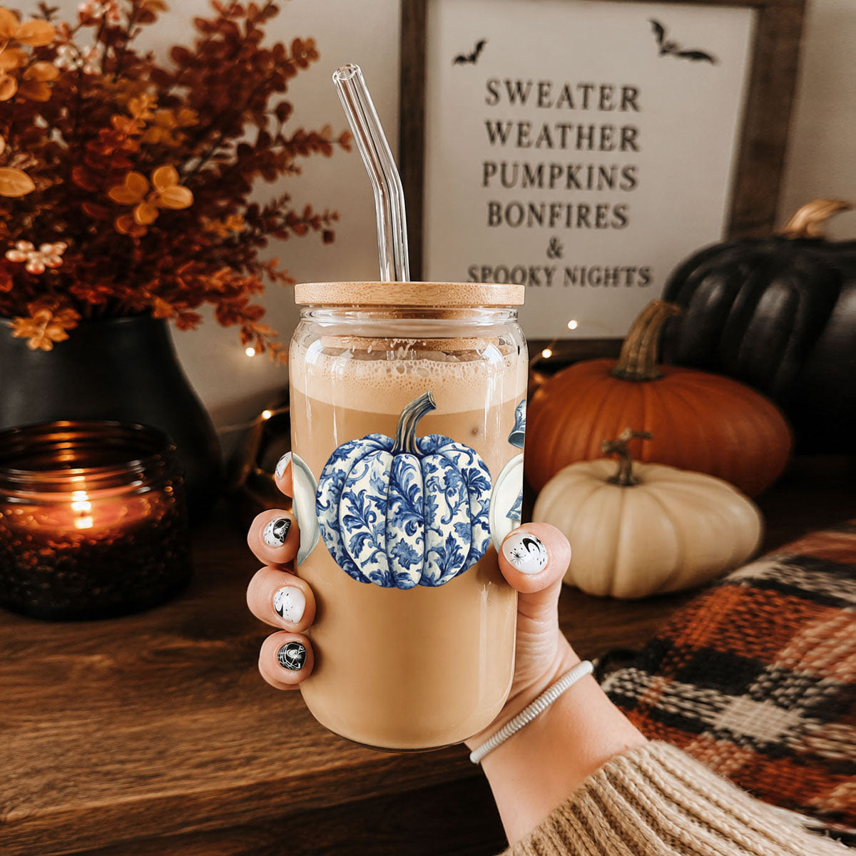 Chinoiserie Pumpkin 20oz Gia Roma